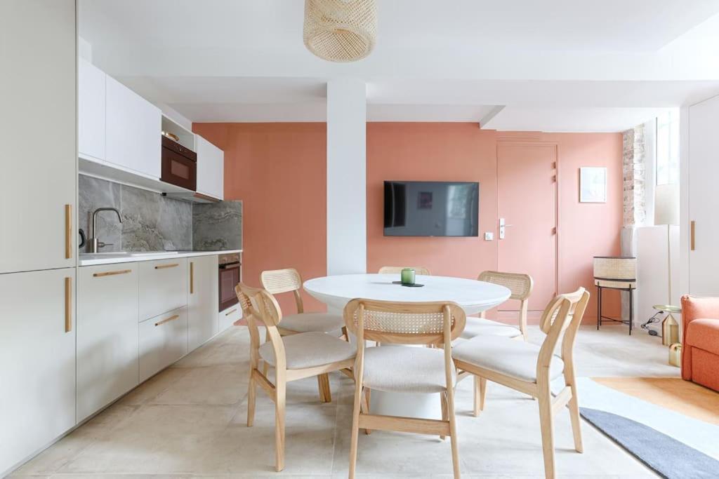 Mykeypers - Chic & Elegant Flat 2Br/6P- Republique Apartment Paris Exterior foto